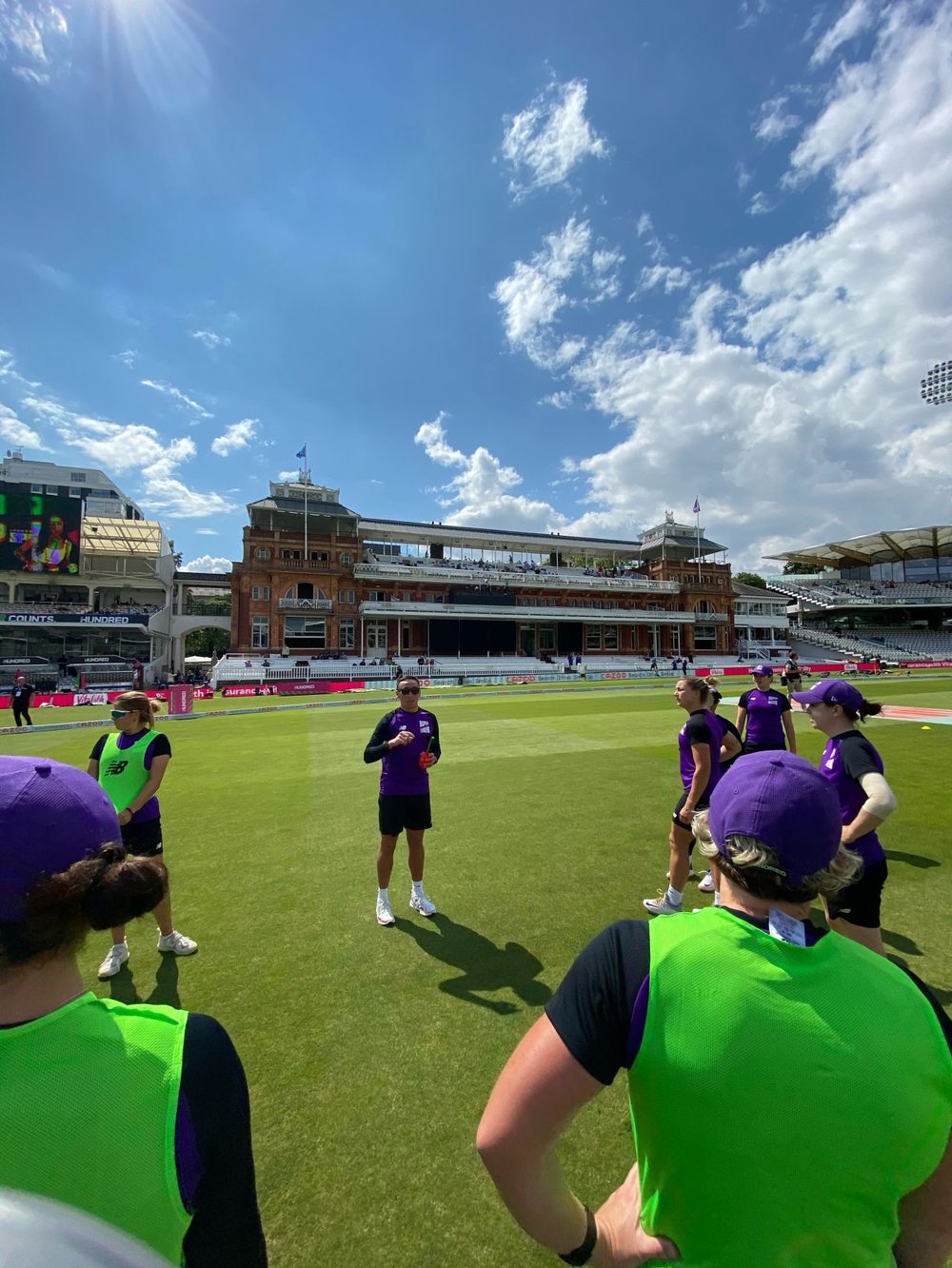 Isaac Leung coaching at Lord’s
