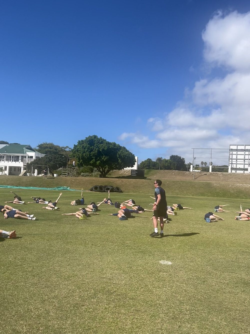 Youth athletic development session